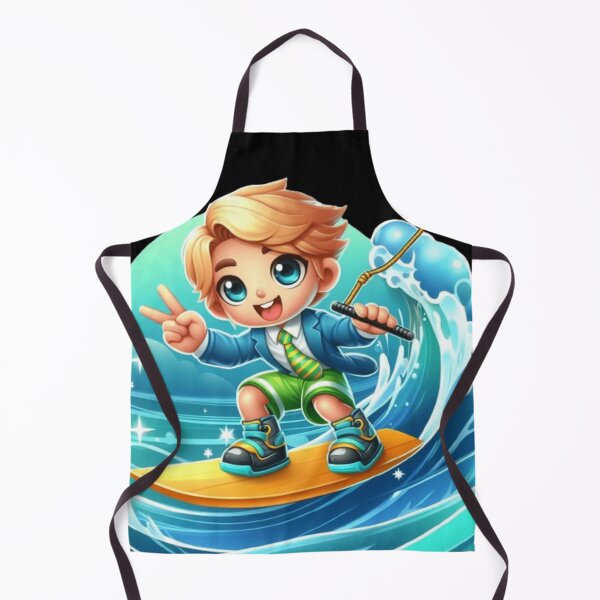 Item preview, Wakeboarding: Cute Wakeboarding boy designed and sold by joabaj.