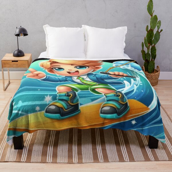 Item preview, Wakeboarding: Cute Wakeboarding boy designed and sold by joabaj.