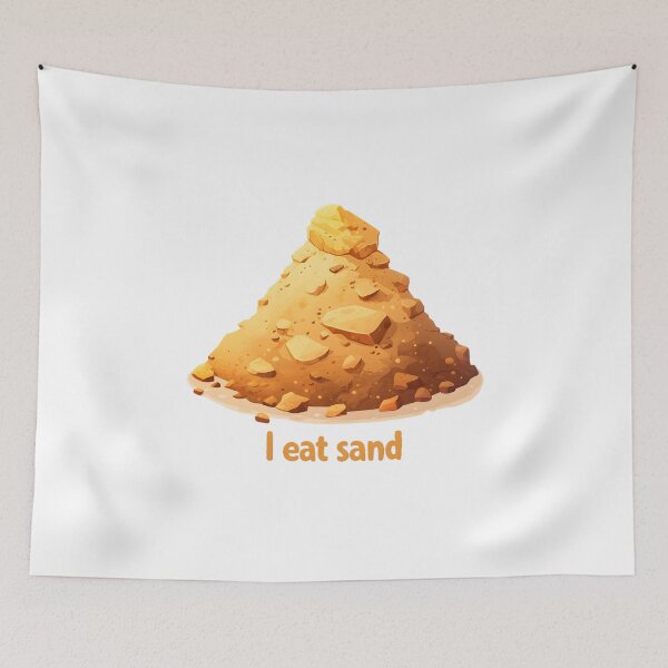 Item preview, I Eat Sand designed and sold by StickySparkle.