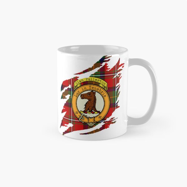 Item preview, Fullerton Crest Scottish Surname Tartan designed and sold by BagTown Clans.