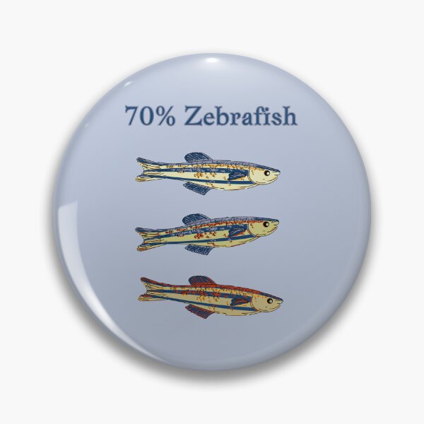 Item preview, 70 % Zebrafish. Funny Fish And Human DNA Similarity designed and sold by Rebel-Design.