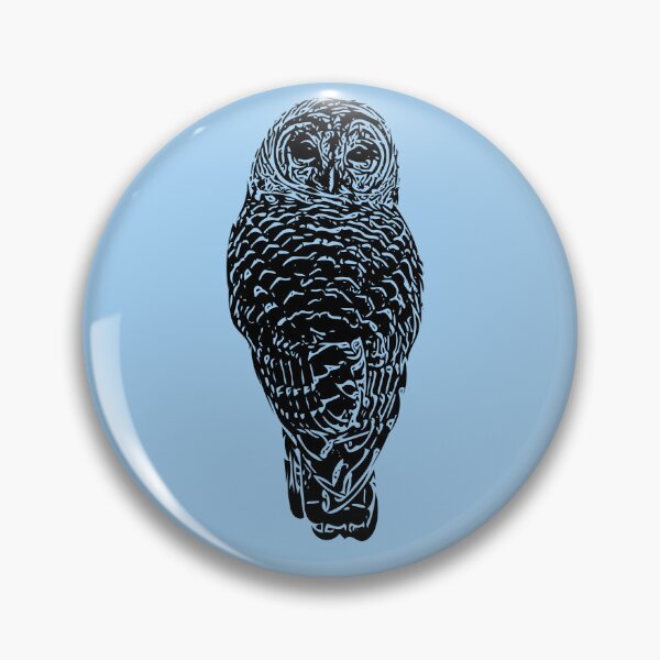 Item preview, Barred Owl Black Design  designed and sold by designsasstultd.