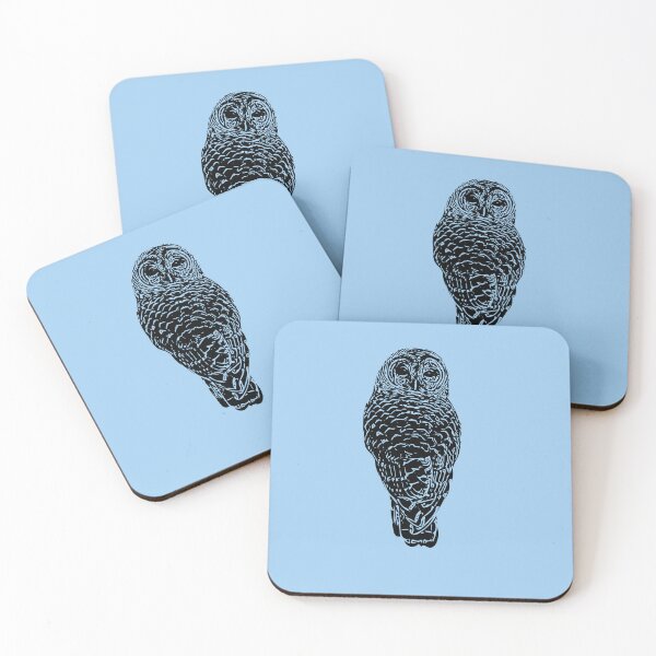Item preview, Barred Owl Black Design  designed and sold by designsasstultd.