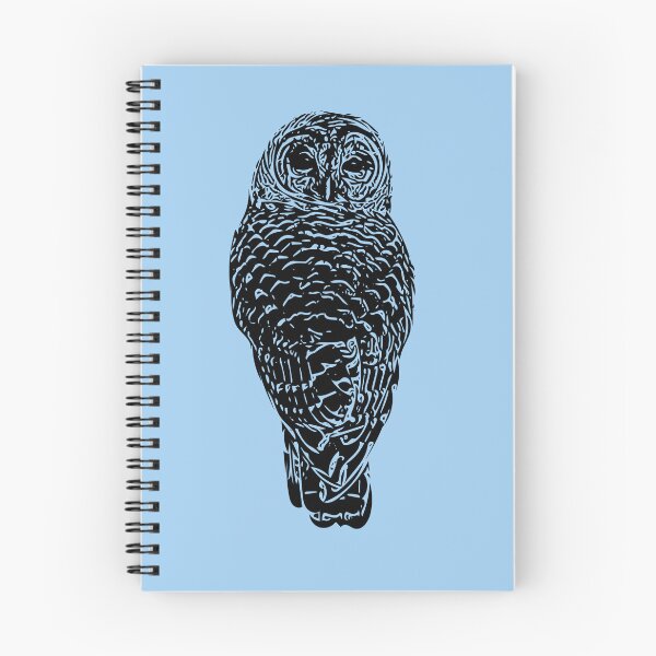 Item preview, Barred Owl Black Design  designed and sold by designsasstultd.