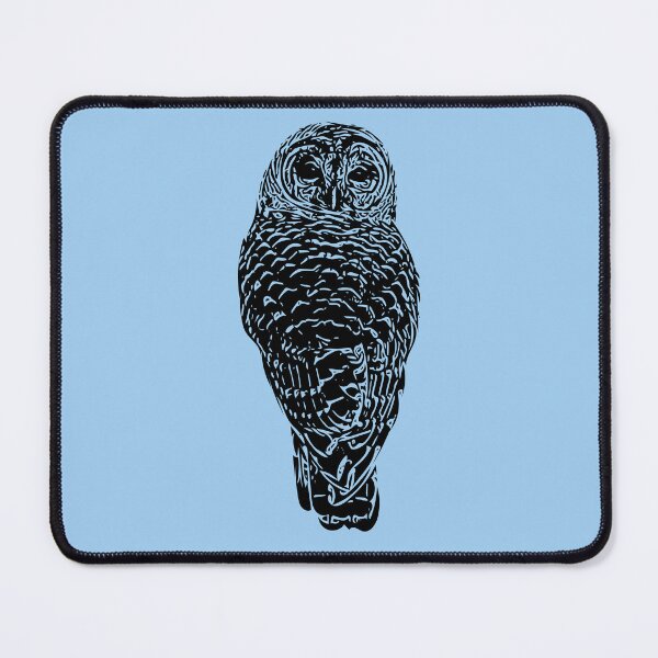Item preview, Barred Owl Black Design  designed and sold by designsasstultd.