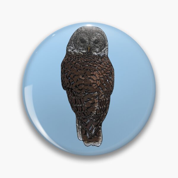 Item preview, Barred Owl Black Alternate Design  designed and sold by designsasstultd.