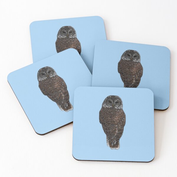 Item preview, Barred Owl Black Alternate Design  designed and sold by designsasstultd.