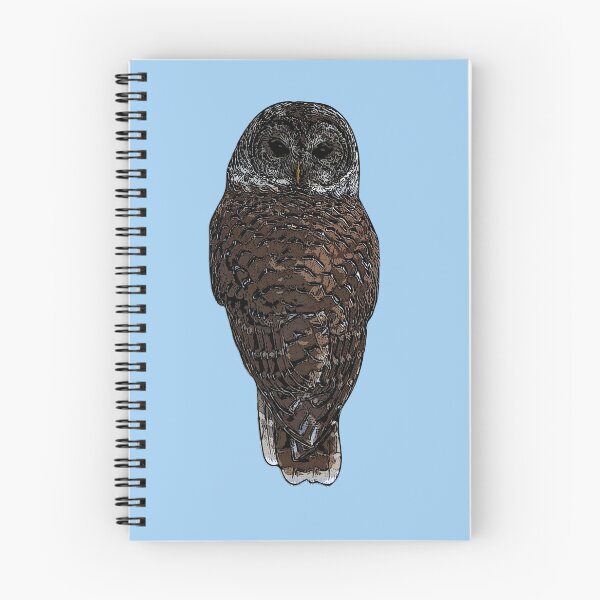 Item preview, Barred Owl Black Alternate Design  designed and sold by designsasstultd.