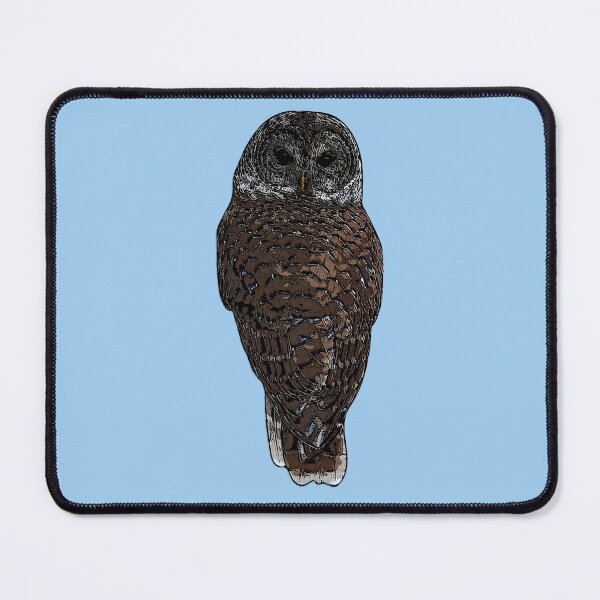 Item preview, Barred Owl Black Alternate Design designed and sold by designsasstultd.
