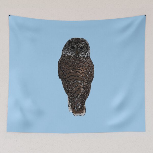 Item preview, Barred Owl Black Alternate Design  designed and sold by designsasstultd.