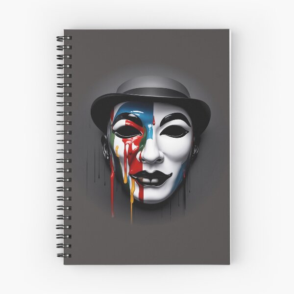 Item preview, Dripping Mask T-Shirt designed and sold by Digital Dye Co.