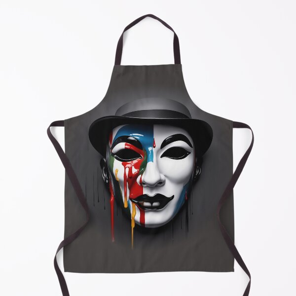 Item preview, Dripping Mask T-Shirt designed and sold by Digital Dye Co.