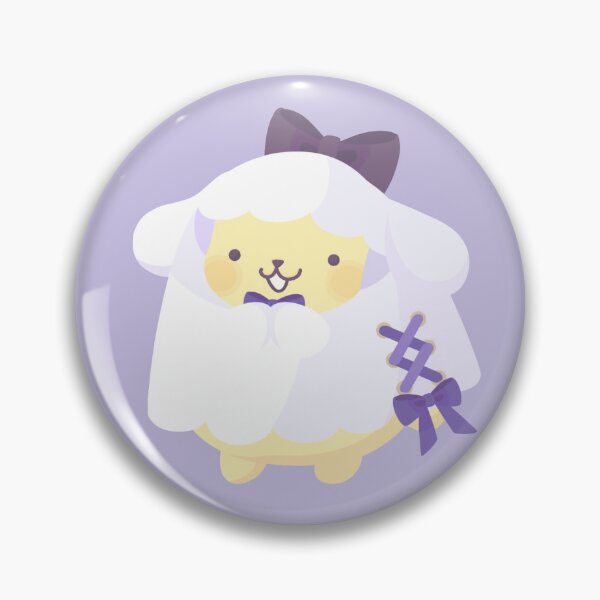 Item preview, pompompu ghost designed and sold by purple dojo store.
