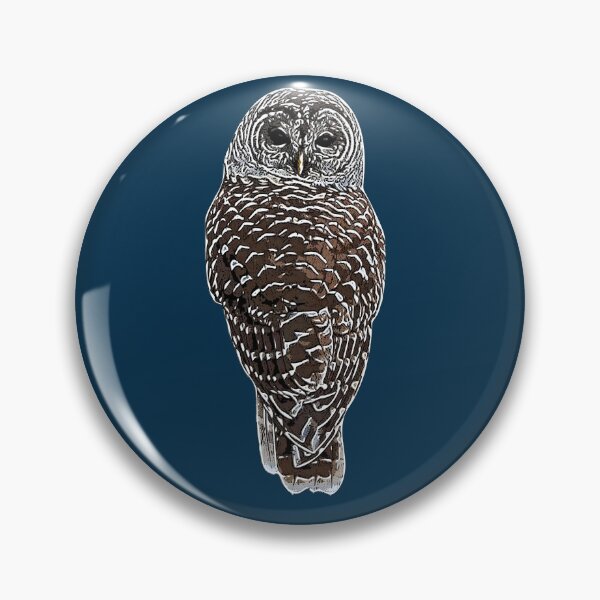 Item preview, Barred Owl White Alternate Design  designed and sold by designsasstultd.