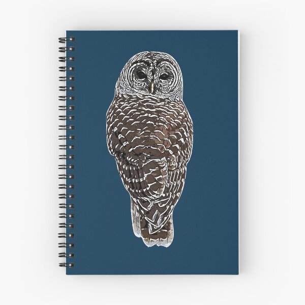 Item preview, Barred Owl White Alternate Design  designed and sold by designsasstultd.