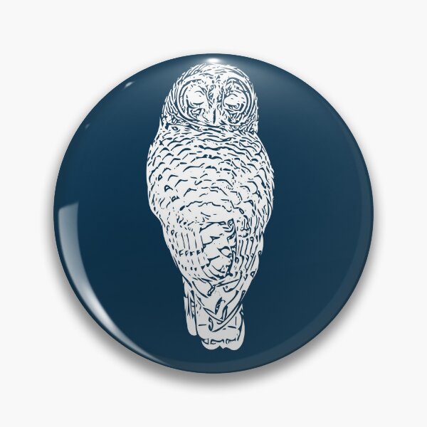 Item preview, Barred Owl White Design  designed and sold by designsasstultd.