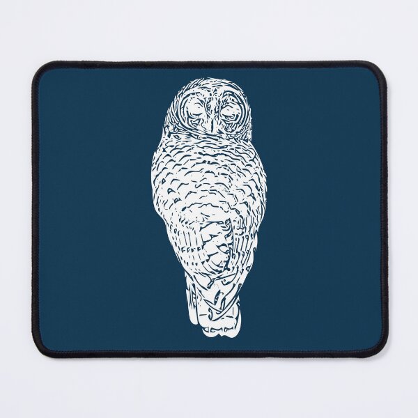 Item preview, Barred Owl White Design  designed and sold by designsasstultd.