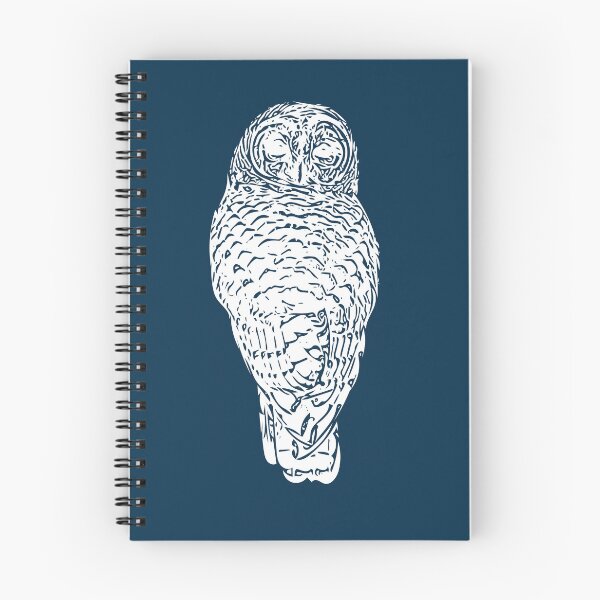 Item preview, Barred Owl White Design  designed and sold by designsasstultd.