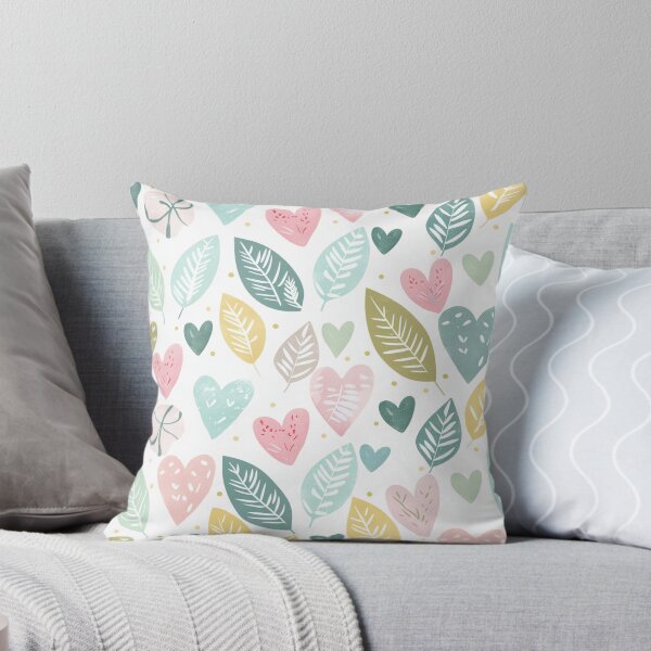 Item preview, Pastel Leaves and Hearts designed and sold by Digital-Lys.