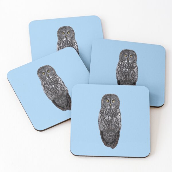 Item preview, Great Gray Owl Color Design  designed and sold by designsasstultd.