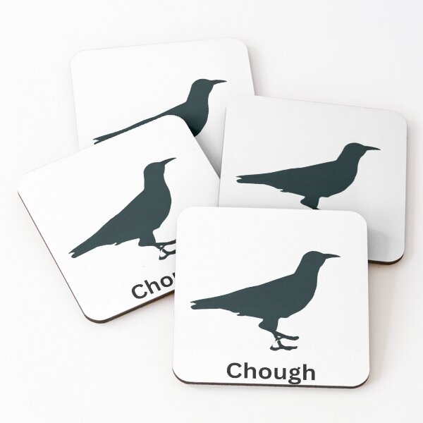 Item preview, Chough Silhouette designed and sold by Leisure-Arts.