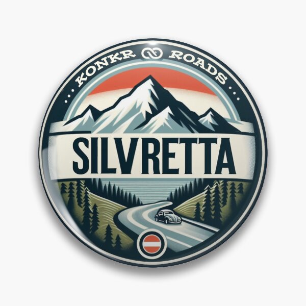 Item preview, Konkr Roads Silvretta Strasse Austria designed and sold by KonkrRoads.