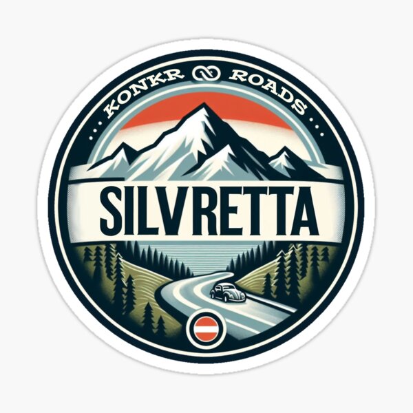 Item preview, Konkr Roads Silvretta Strasse Austria designed and sold by KonkrRoads.