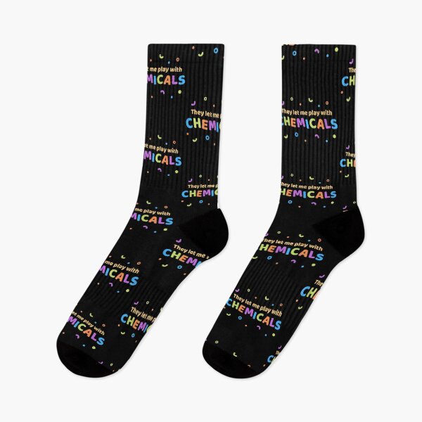Item preview, They Let Me Play With Chemicals - Funny Chemistry, Funny Biology, Funny Neuroscience, Biochemistry designed and sold by jadedscientist.