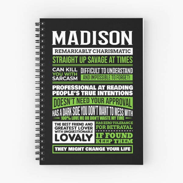 Item preview, Madison Girl Name Definition designed and sold by Share-me.