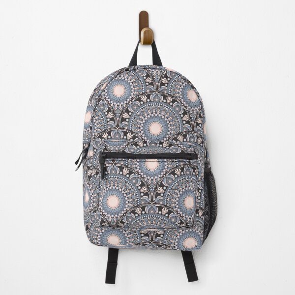 Item preview, Ornate Apricot Serenity Dot Mandala Art Deco Scallop designed and sold by Triplicate Limited.