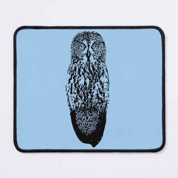 Item preview, Great Gray Owl Black Design designed and sold by designsasstultd.