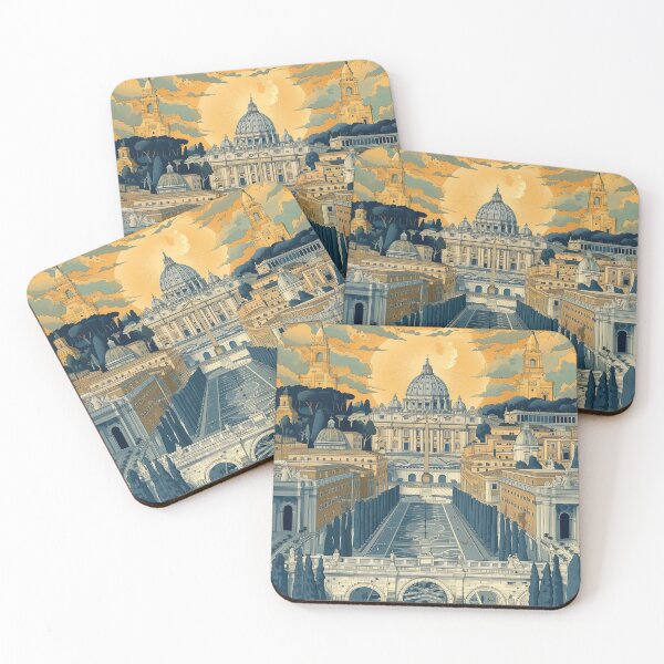 Item preview, Vatican City Digital Illustration designed and sold by ComicsFactory.