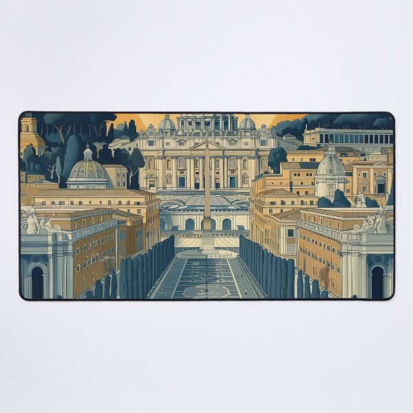 Item preview, Vatican City Digital Illustration designed and sold by ComicsFactory.