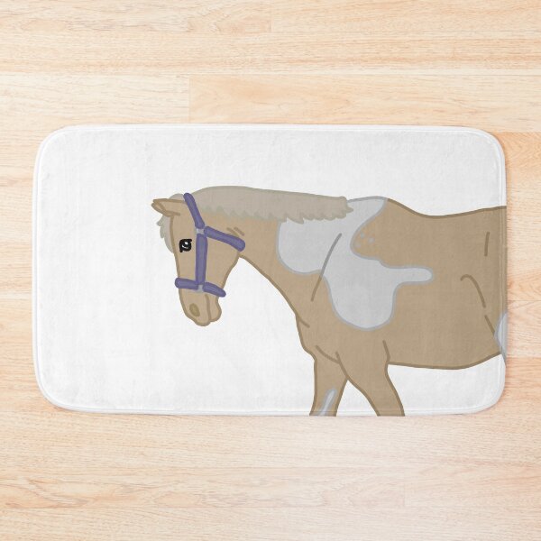 Item preview, Palomino Paint With Purple Halter Walking Forward designed and sold by Abby Art Studio.