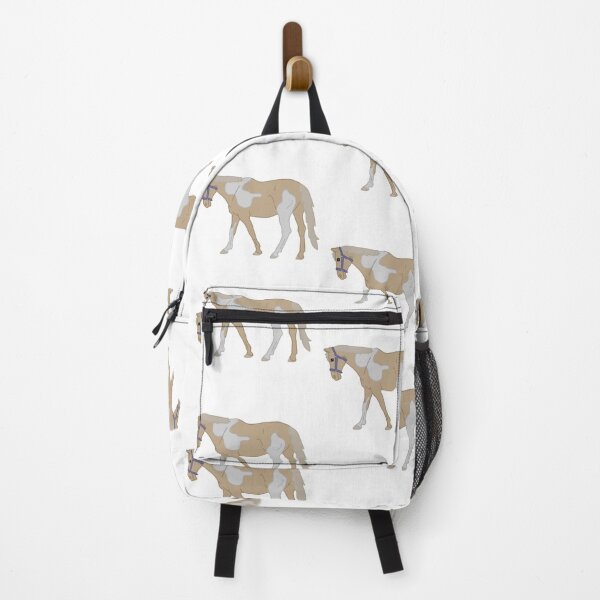 Item preview, Palomino Paint With Purple Halter Walking Forward designed and sold by Abby Art Studio.