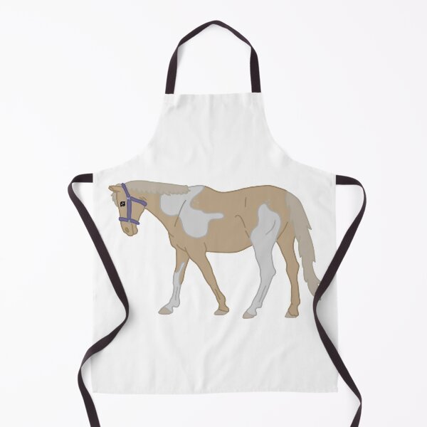 Item preview, Palomino Paint With Purple Halter Walking Forward designed and sold by Abby Art Studio.