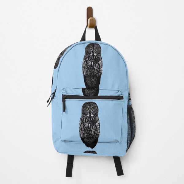 Item preview, Great Gray Owl Black Alternate Design designed and sold by designsasstultd.