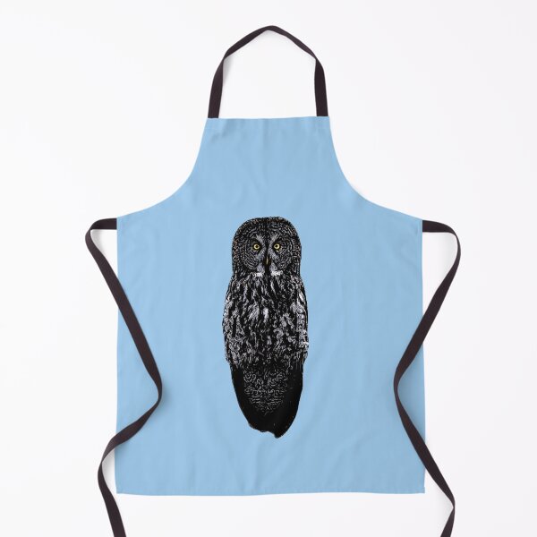 Item preview, Great Gray Owl Black Alternate Design designed and sold by designsasstultd.