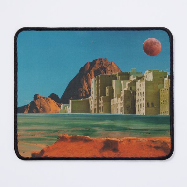 Item preview, Surreal handmade collage "Life is Elsewhere 1" designed and sold by Everna-more.