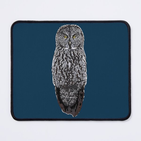 Item preview, Great Gray Owl White Alternate Design designed and sold by designsasstultd.