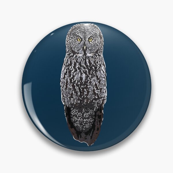 Item preview, Great Gray Owl White Alternate Design  designed and sold by designsasstultd.