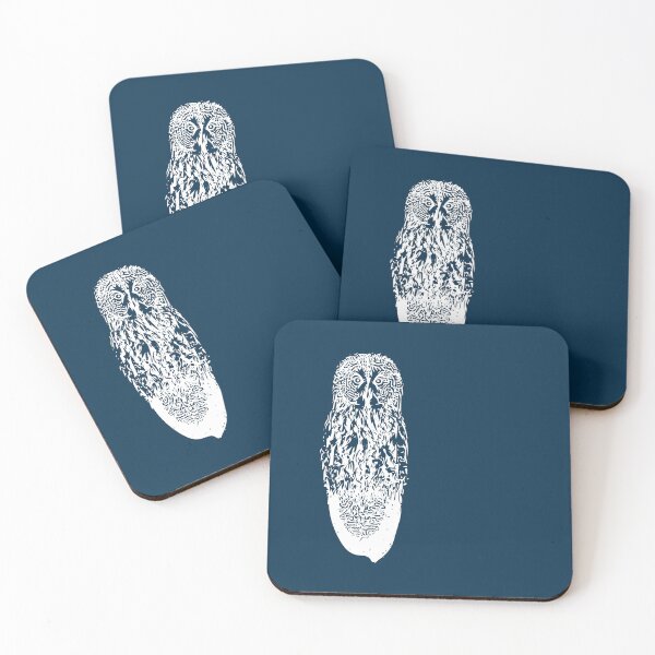 Item preview, Great Gray Owl White Design  designed and sold by designsasstultd.