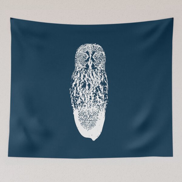 Item preview, Great Gray Owl White Design  designed and sold by designsasstultd.