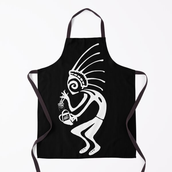 Item preview, Kokopelli noodle white designed and sold by nogamax.