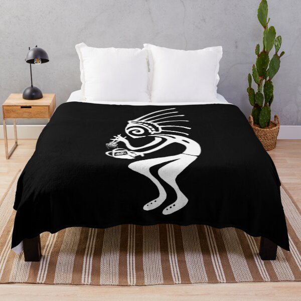 Item preview, Kokopelli noodle white designed and sold by nogamax.