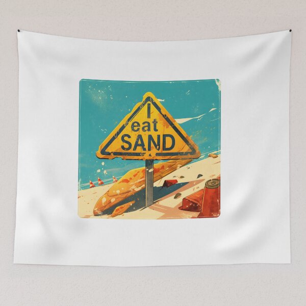 Artikelvorschau, Ich esse Sand entworfen und verkauft von StickySparkle.