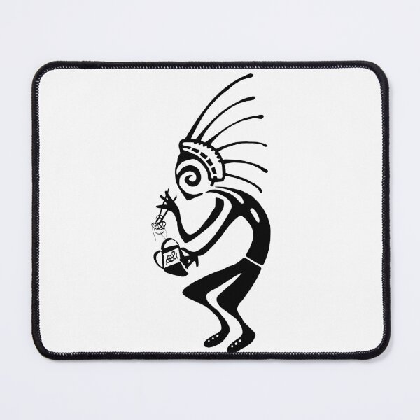 Item preview, Kokopelli noodle black designed and sold by nogamax.