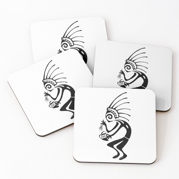 Item preview, Kokopelli noodle black designed and sold by nogamax.