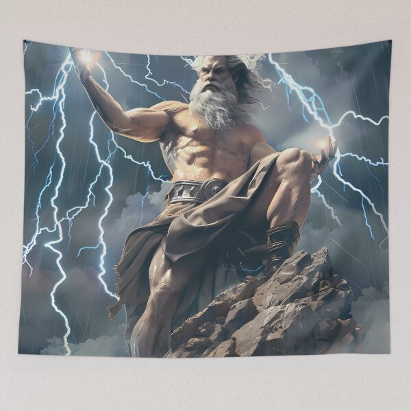 Item preview, Zues Lightning T shirt designed and sold by jeb0907.