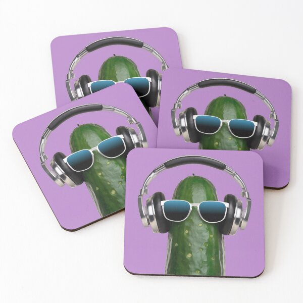 Item preview, Headphones Cucumber  designed and sold by FOXandJAY.